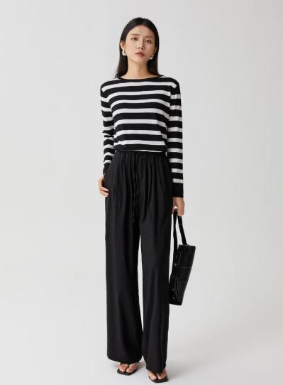 AM路卡西	条纹毛衫 扬子2/60支100%羊毛	DD3810250 商品图2