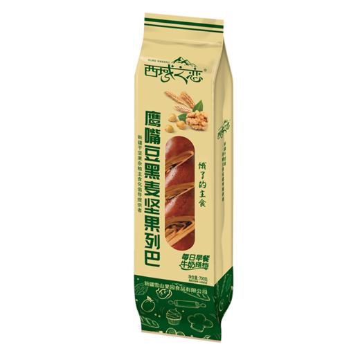 新疆鹰嘴豆黑麦列巴700g/盒新疆美食特产 商品图2