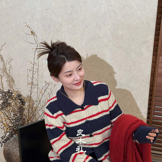 【特价不退不换】【预售7天】良木礼绵羊毛上衣（D25102515） 商品图3