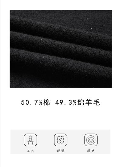 AM路卡西	连帽针织裙连衣裙50.7%棉 49.3%绵羊毛	6E8701288 商品图6