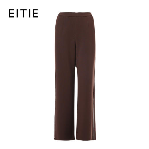 EITIE爱特爱宽松直筒松紧腰休闲裤8305011 商品图5