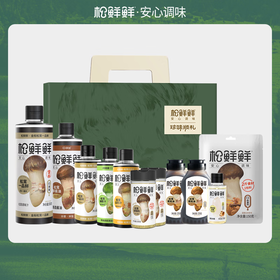 【一件包邮】松鲜鲜珍味顺礼595ml+2300g 金标松茸一品鲜炒菜酱油家用调料必备 甘肃/青海/内蒙古/新疆/西藏/宁夏/海南/港澳台不发货