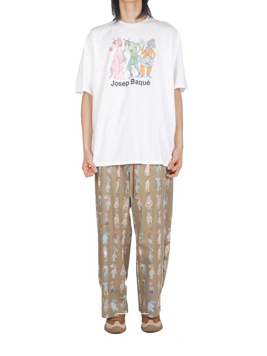 Undercover | 联名Josep Baqué小怪兽白色T恤 商品图3
