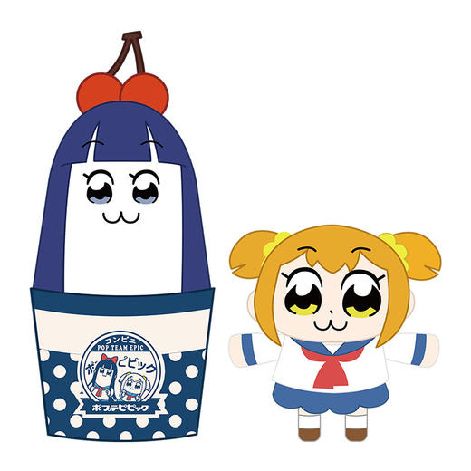 【GSC现货】pop子和pipi美的日常 便利店系列 刨冰毛绒玩偶 GSM 商品图4