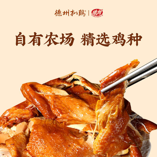 德州扒鸡-真空传承1956华北母鸡600g 商品图1