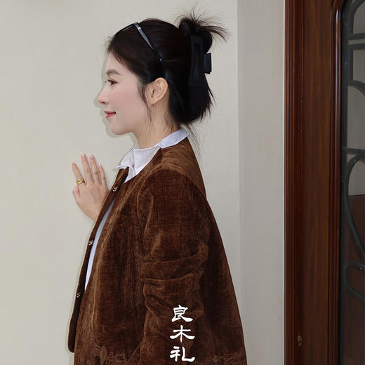 【特价不退换】【预售7天】良木礼新中式外套（D25102281） 商品图2