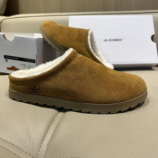 Alo Yoga Recovery Slipper 舒适简约保暖防滑耐磨包头拖鞋 男女同款棉半拖 商品图2