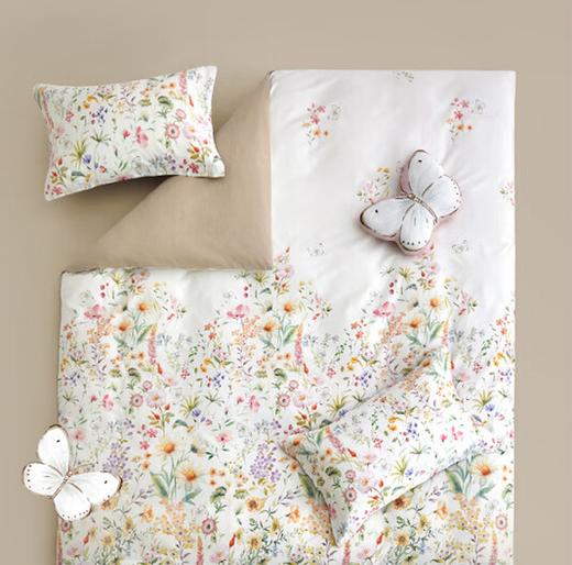 艾美家福气叠蝶印花全棉套件 商品图3