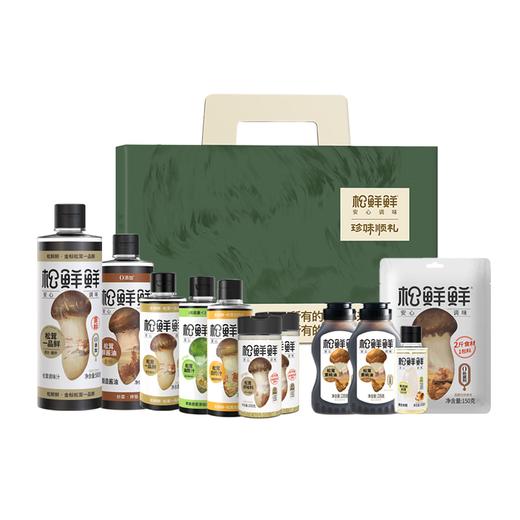 【一件包邮】松鲜鲜珍味顺礼595ml+2300g 金标松茸一品鲜炒菜酱油家用调料必备 甘肃/青海/内蒙古/新疆/西藏/宁夏/海南/港澳台不发货 商品图1