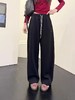 2.5日停发，最后几条，清货价【自营】🔥品质爆款【休闲裤】8866秋冬加绒狗狗刺绣休闲裤-喜出 商品缩略图3