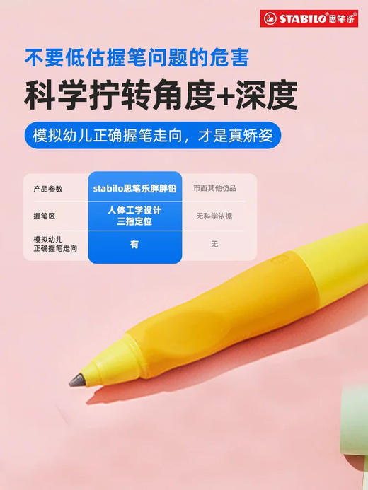 思笔乐握笔乐胖胖自动铅笔 商品图1