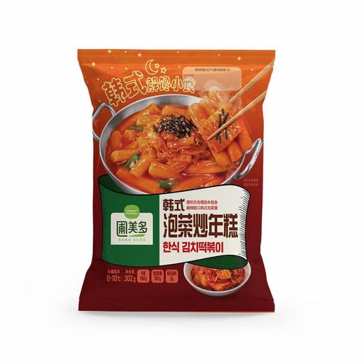 圃美多韩式泡菜炒年糕302g/袋 商品图0