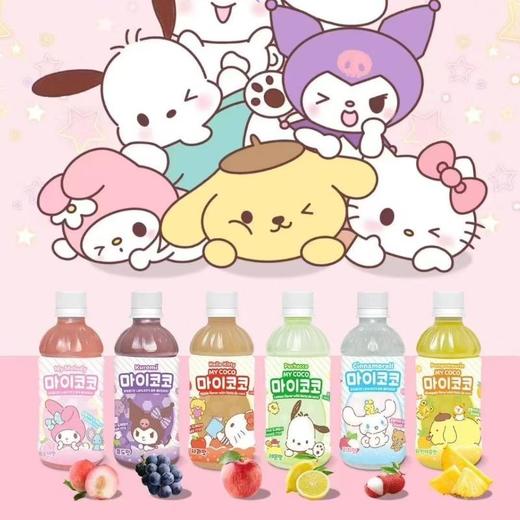 桑丽鸥椰果果味饮料340ml 商品图0