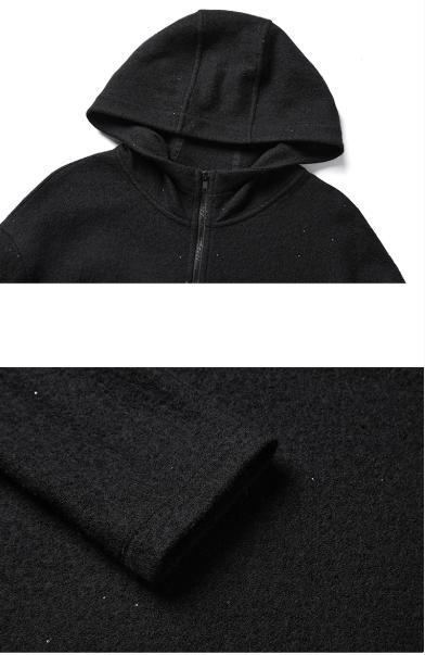 AM路卡西	连帽针织裙连衣裙50.7%棉 49.3%绵羊毛	6E8701288 商品图7