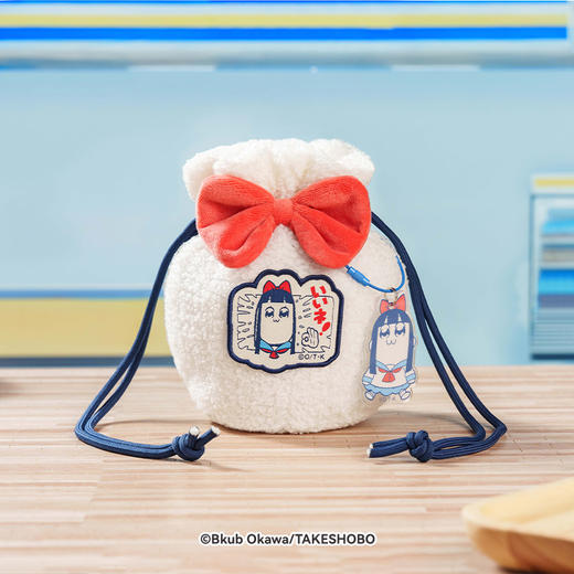 【GSC现货】pop子和pipi美的日常 便利店系列 包子束口袋 pop子款/pipi美款 GSM 商品图1