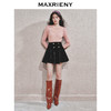 【时髦暖冬-商场同款】MAXRIENY华丽金绣套头毛衫修身显瘦上衣女(货号:MC85SW548) 商品缩略图1