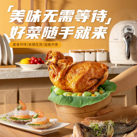 德州扒鸡-真空传承1956华北母鸡600g 商品图3