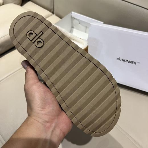 Alo Yoga Recovery Slipper 舒适简约保暖防滑耐磨包头拖鞋 男女同款棉半拖 商品图7