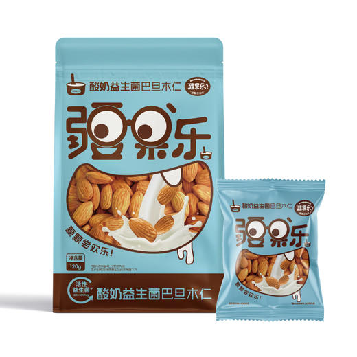 疆果乐酸奶益生菌巴旦木仁120g（商） 商品图3