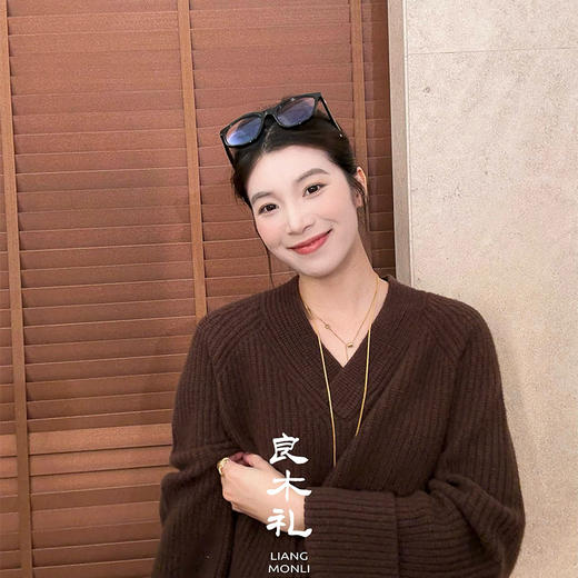 【特价不退换】【预售7天】良木礼山羊绒上衣（D25102347F） 商品图6