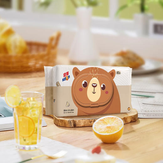 【分仓直发包邮】奇强湿巾80片/包*4包 商品图3