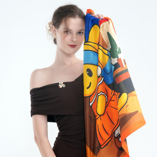 团团大艺术家系列环保丝巾礼盒 商品图0