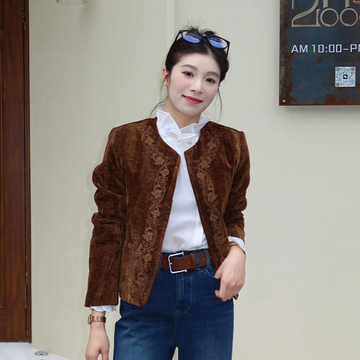 【特价不退换】【预售7天】良木礼新中式外套（D25102281） 商品图0