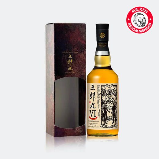 【桶强+常规组合】三郎丸（Saburomaru）VI号恋人单一麦芽日本威士忌（塔罗牌系列） 商品图7