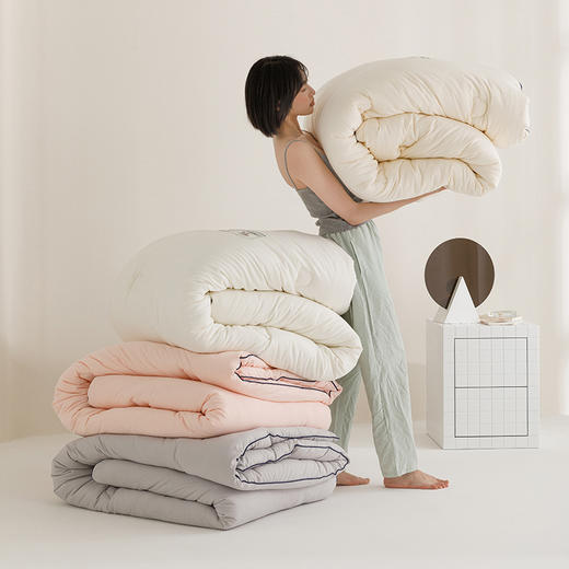 【换季出清】自然醒云绒棉软胖胖熊抱被大豆被冬被芯YBY 商品图13