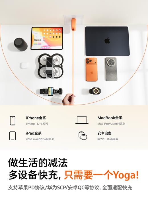 TORRAS/图拉斯 YOGA系列伸缩线充电45W 商品图3