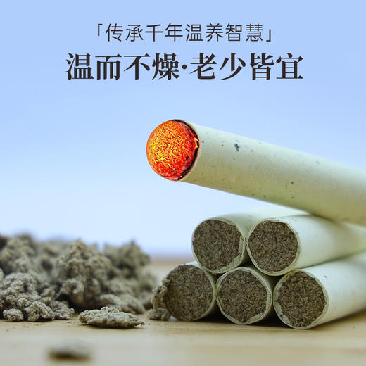 蕲仁堂五年陈艾条  15:1(1.8*20)，每盒10支 商品图1