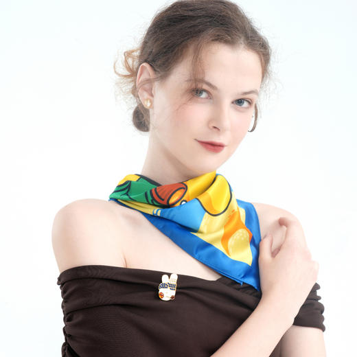 团团大艺术家系列环保丝巾礼盒 商品图2