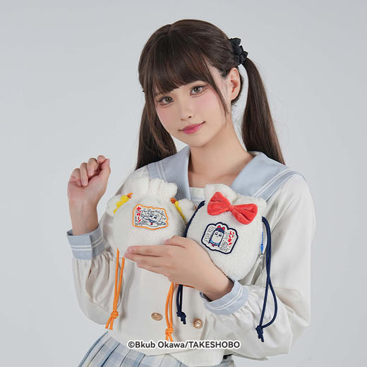 【GSC现货】pop子和pipi美的日常 便利店系列 包子束口袋 pop子款/pipi美款 GSM 商品图3