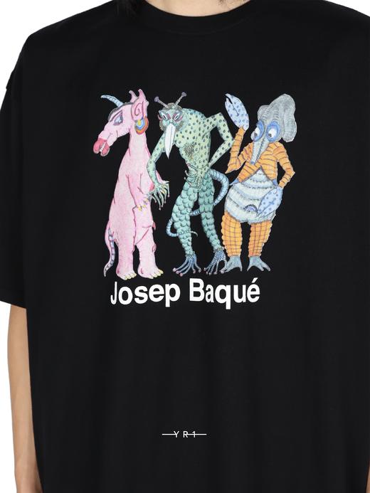 Undercover | 联名Josep Baqué小怪兽黑色T恤 商品图5