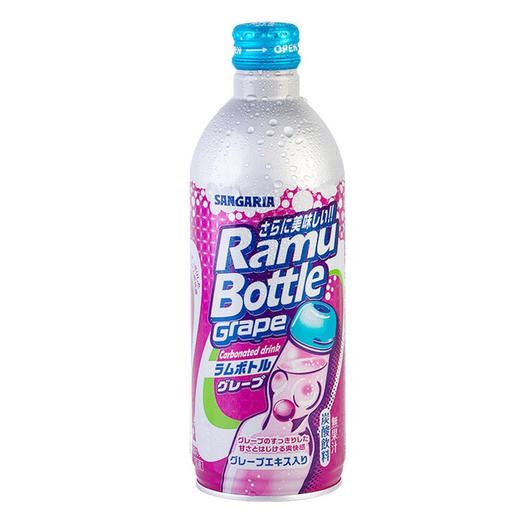 500ml三佳利波子汽水葡萄味 商品图0