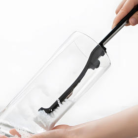 【非同款】日本制可挂式厨房清洁刷黑色