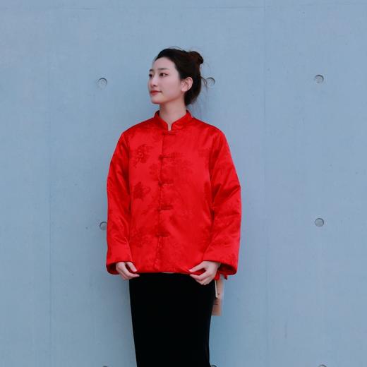 【抖音专属】新中式棉服(21802058胭脂-设计师） 商品图0
