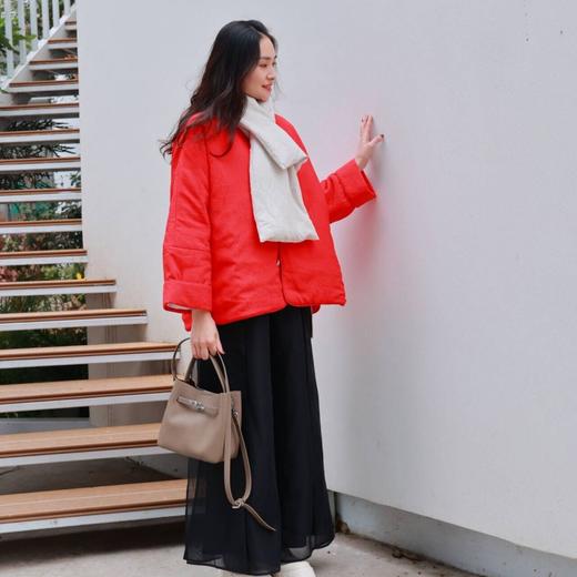 【抖音专属】中式棉服(23802507-丹罽) 商品图1