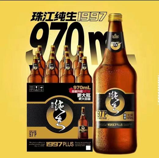 珠江纯生啤酒1997（PLUS） 酒精度：3.6° 麦芽度：9.7° 商品图3