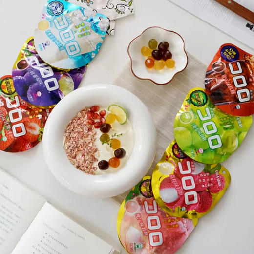 悠哈酷露露白草莓味软糖【52g】 商品图1