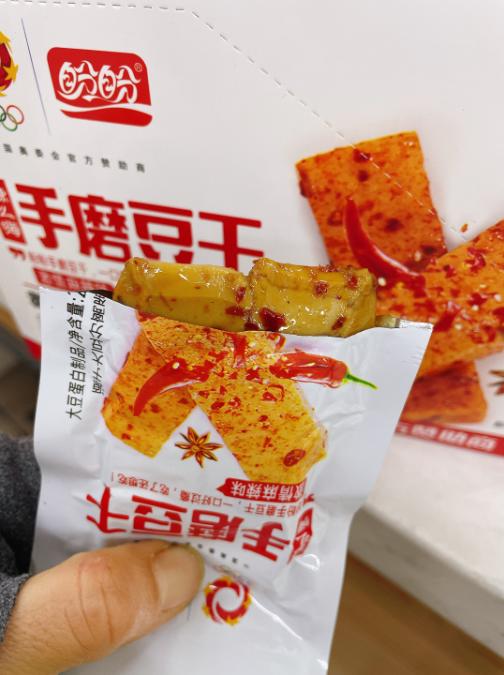 盼盼手磨豆干一盒 商品图1