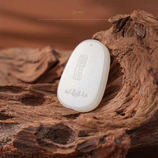 「年礼优选」【逐鸳合美】羊脂白玉挂件 商品图2