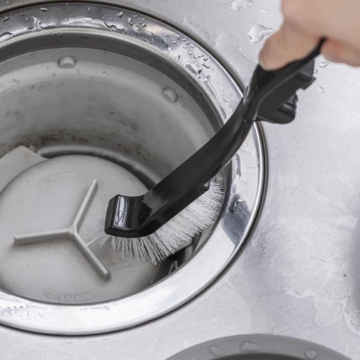 【非同款】日本制可挂式厨房清洁刷黑色 商品图1