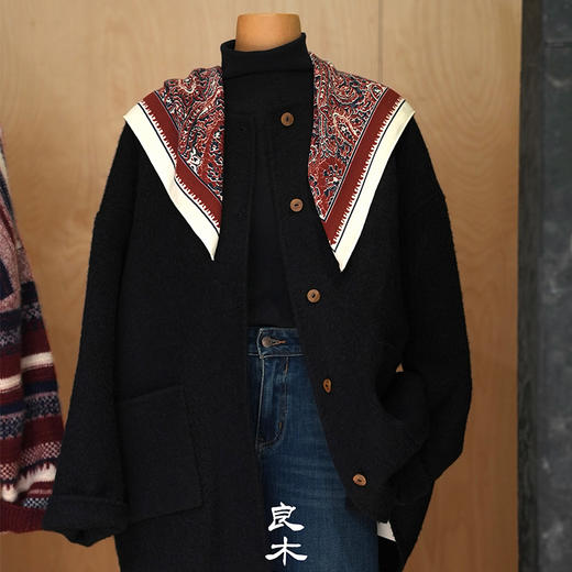 【预售7天】良木礼羊毛大衣（Q8105） 商品图1