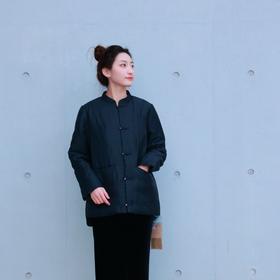 【2026东衣作】 墨•新中式棉服(23802804B墨黪-高定款)