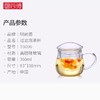 高硼硅玻璃耐高温茶水分离泡茶杯子办公家用过滤茶杯三件杯TB006璃匠泡茶杯360ml 商品缩略图3