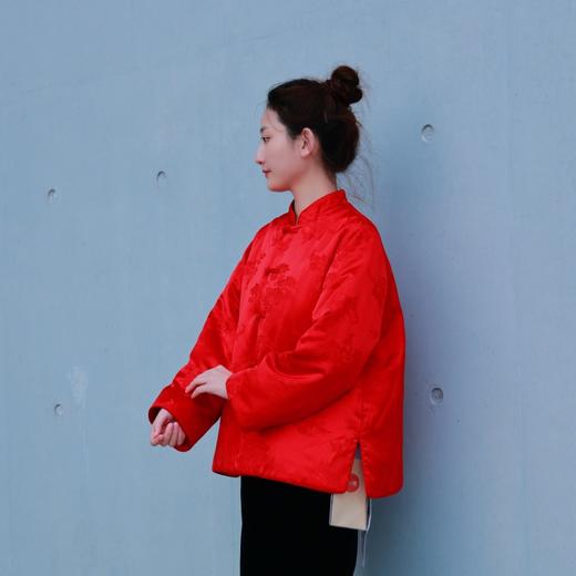 中式棉服21802058（胭脂） 商品图1