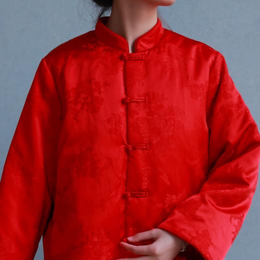 中式棉服21802058（胭脂） 商品图4