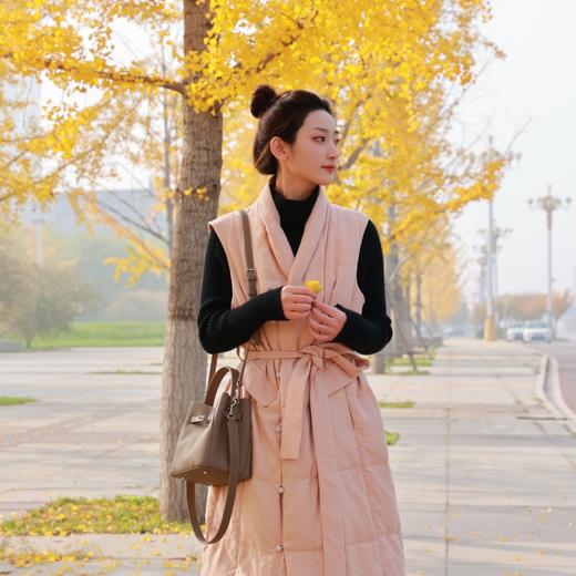 【抖音专属】烟霞•新中式羽绒马甲（24803136-如梦令-设计师） 商品图0