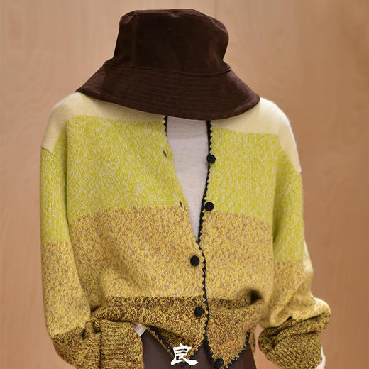 【预售7天】良木礼山羊绒开衫（D2510306F) 商品图2